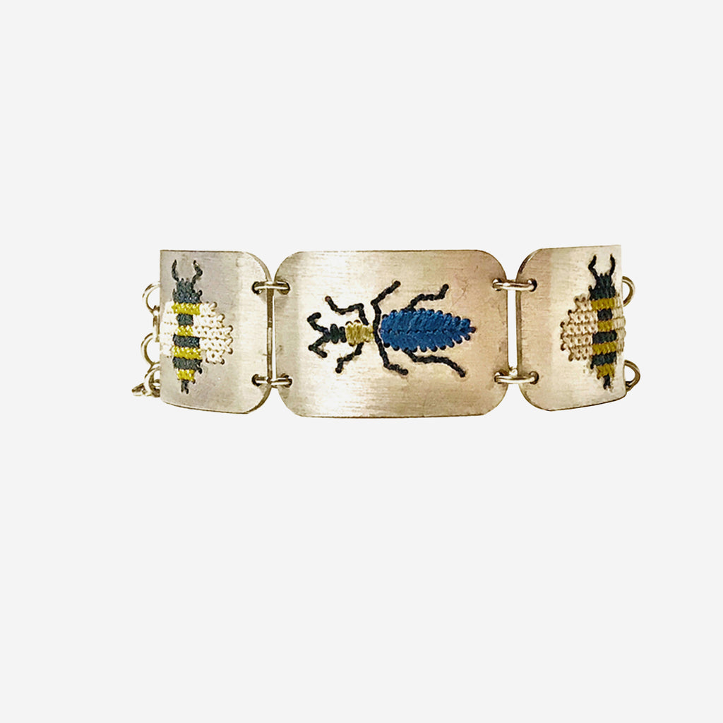 Bracciale in bronzo Insect